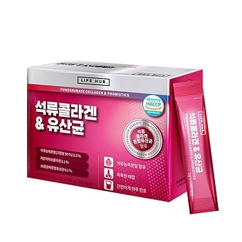韓国のものです。 Amazon | 韓国 サプリ ザクロコラーゲン&乳酸菌30包 低分子